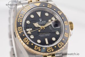 GMT Master II 126713 904L SS GMF 1:1 Best Edition Black Dial on Jubilee Bracelet VR3285 CHS - Image 2