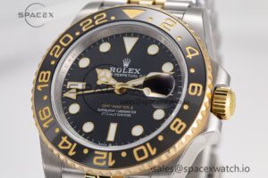 GMT Master II 126713 904L SS GMF 1:1 Best Edition Black Dial on Jubilee Bracelet VR3285 CHS - Image 3