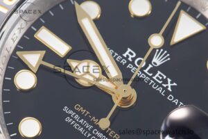 GMT Master II 126713 904L SS GMF 1:1 Best Edition Black Dial on Jubilee Bracelet VR3285 CHS - Image 10