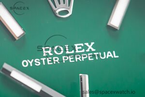 Oyster Perpetual 124300 41mm Clean 1:1 Best Edition 904L Steel Green Dial VR3230 - Image 8