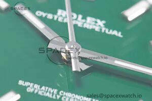 Oyster Perpetual 124300 41mm Clean 1:1 Best Edition 904L Steel Green Dial VR3230 - Image 9