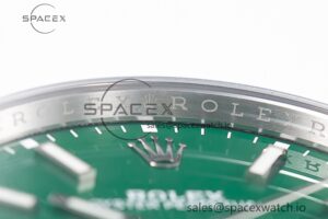 Oyster Perpetual 124300 41mm Clean 1:1 Best Edition 904L Steel Green Dial VR3230 - Image 10
