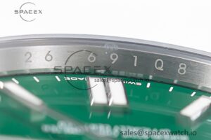 Oyster Perpetual 124300 41mm Clean 1:1 Best Edition 904L Steel Green Dial VR3230 - Image 11