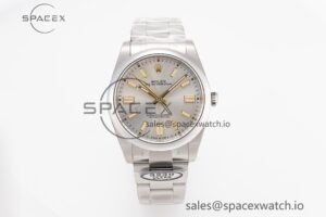 Oyster Perpetual 124300 41mm Clean 1:1 Best Edition 904L Steel Silver Dial VR3230