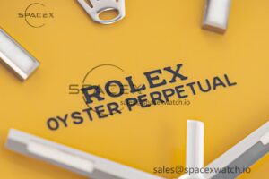 Oyster Perpetual 124300 41mm Clean 1:1 Best Edition 904L Steel Yellow Dial VR3230 - Image 8