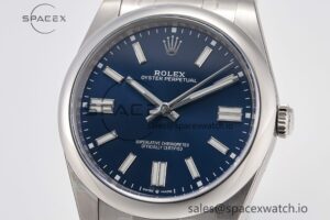 Oyster Perpetual 124300 41mm Clean 1:1 Best Edition 904L Steel Blue Dial VR3230 - Image 3