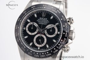 Daytona 116500 Clean 1:1 Best Edition 904L SS Case and Bracelet Black Dial SA4130 V2 - Image 5