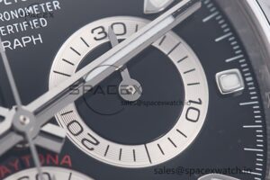 Daytona 116500 Clean 1:1 Best Edition 904L SS Case and Bracelet Black Dial SA4130 V2 - Image 10