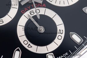 Daytona 116500 Clean 1:1 Best Edition 904L SS Case and Bracelet Black Dial SA4130 V2 - Image 11