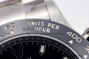Daytona 116500 Clean 1:1 Best Edition 904L SS Case and Bracelet Black Dial SA4130 V2 - Image 8