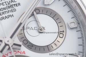 Daytona 116520 Clean 1:1 Best Edition 904L SS Case and Bracelet White Dial SA4130 V2 - Image 10