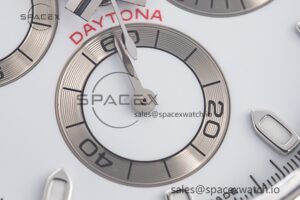 Daytona 116520 Clean 1:1 Best Edition 904L SS Case and Bracelet White Dial SA4130 V2 - Image 11
