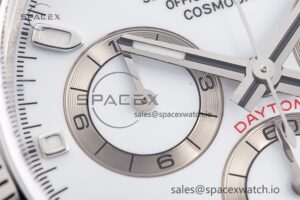 Daytona 116520 Clean 1:1 Best Edition 904L SS Case and Bracelet White Dial SA4130 V2 - Image 12