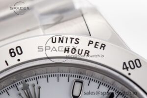 Daytona 116520 Clean 1:1 Best Edition 904L SS Case and Bracelet White Dial SA4130 V2 - Image 8