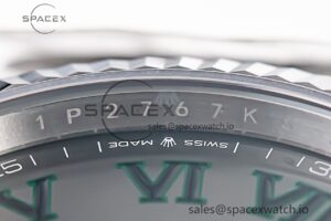 DateJust 41 126334 904L SS Clean Factory Best Edition Wimbledon Dial on Jubilee Bracelet VR3235 - Image 12