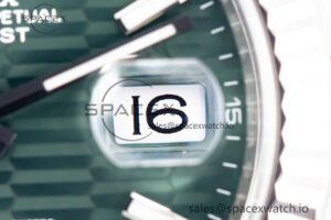 DateJust 41MM 126334 SS Clean Factory 1:1 Best Edition Green Fluted Dial on SS Jubilee Bracelet VR3235 - Image 9