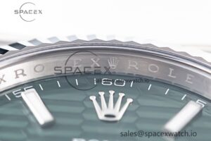 DateJust 41MM 126334 SS Clean Factory 1:1 Best Edition Green Fluted Dial on SS Jubilee Bracelet VR3235 - Image 6