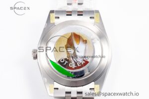 DateJust 41 126334 904L SS Clean Factory Best Edition Wimbledon Dial on Jubilee Bracelet VR3235 - Image 15