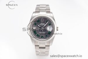 DateJust 41 126334 904L SS Clean Factory Best Edition Wimbledon Dial on Oyster Bracelet VR3235