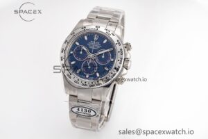 Daytona 116509 SS Clean 1:1 Best Edition Blue Dial on SS Bracelet SA4130 - Image 2