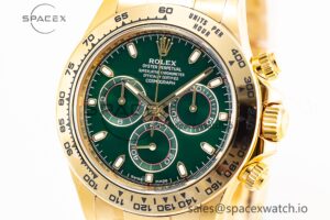 Daytona 116508 Clean Factory Best Edition 904L Steel Green Dial on YG Bracelet SA4130 - Image 5