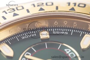Daytona 116508 Clean Factory Best Edition 904L Steel Green Dial on YG Bracelet SA4130 - Image 7