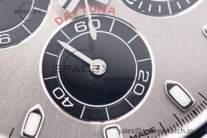 Daytona 116519 Clean Factory 1:1 Best Edition Grey Dial on Oysterflex Rubber Strap SA4130 - Image 11