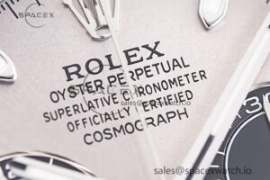 Daytona 116519 Clean Factory 1:1 Best Edition Grey Dial on Oysterflex Rubber Strap SA4130 - Image 9
