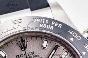 Daytona 116519 Clean Factory 1:1 Best Edition Grey Dial on Oysterflex Rubber Strap SA4130 - Image 8