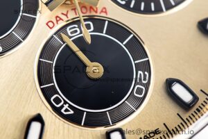 Daytona 116518 Clean Factory YG 1:1 Best Edition YG Dial on Oysterflex Rubber Strap SA4130 - Image 11