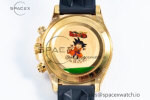Daytona 116518 Clean Factory 1:1 Best Edition White Pearl Diamonds Dial on Oysterflex Rubber Strap SA4130 - Image 6