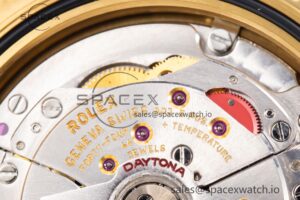 Daytona 116518 Clean Factory 1:1 Best Edition White Pearl Diamonds Dial on Oysterflex Rubber Strap SA4130 - Image 12