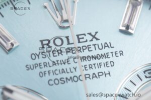 Daytona 116506 Clean 1:1 Best Edition Ice Blue Dial Crystal Markers on SS Bracelet SA4130 V2 - Image 8