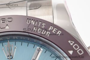 Daytona 116506 Clean 1:1 Best Edition Ice Blue Dial Crystal Markers on SS Bracelet SA4130 V2 - Image 14