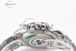 Daytona 116506 Clean 1:1 Best Edition Ice Blue Dial Crystal Markers on SS Bracelet SA4130 V2 - Image 16