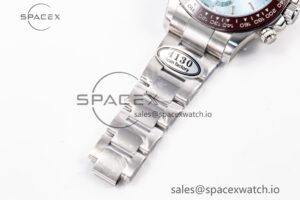 Daytona 116506 Clean 1:1 Best Edition Ice Blue Dial Crystal Markers on SS Bracelet SA4130 V2 - Image 26