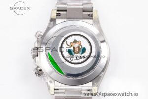 Daytona 116506 Clean 1:1 Best Edition Ice Blue Dial Crystal Markers on SS Bracelet SA4130 V2 - Image 17