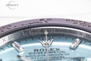 Daytona 116506 Clean 1:1 Best Edition Ice Blue Dial Crystal Markers on SS Bracelet SA4130 V2 - Image 6