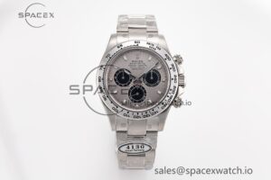 Daytona 116509 Clean 1:1 Best Edition 904L SS Case Gray Dial on SS Bracelet SA4130 V2