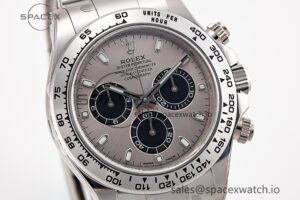 Daytona 116509 Clean 1:1 Best Edition 904L SS Case Gray Dial on SS Bracelet SA4130 V2 - Image 5