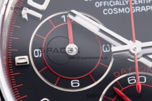 Daytona 116509 Clean 1:1 Best Edition 904L SS Case Black Dial on SS Bracelet SA4130 V2 - Image 12