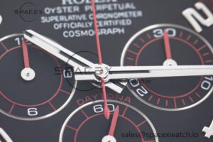 Daytona 116509 Clean 1:1 Best Edition 904L SS Case Black Dial on SS Bracelet SA4130 V2 - Image 9