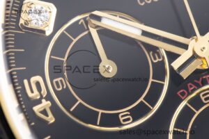 Daytona 116503 Clean Factory 1:1 Best Edition 904L Black Diamond Dial on SS/YG Bracelet SA4130 - Image 12