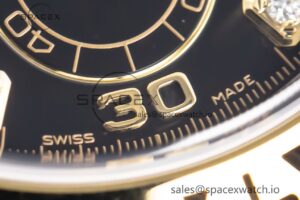 Daytona 116503 Clean Factory 1:1 Best Edition 904L Black Diamond Dial on SS/YG Bracelet SA4130 - Image 13