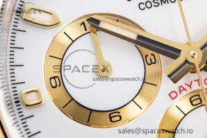 Daytona 116503 Clean Factory 1:1 Best Edition 904L SS Case and Bracelet White Dial SA4130 - Image 10