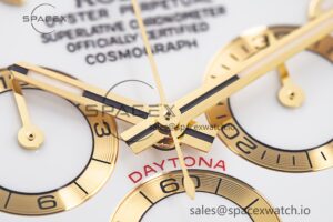 Daytona 116503 Clean Factory 1:1 Best Edition 904L SS Case and Bracelet White Dial SA4130 - Image 8