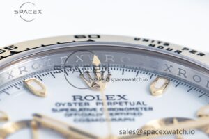 Daytona 116503 Clean Factory 1:1 Best Edition 904L SS Case and Bracelet White Dial SA4130 - Image 7