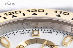 Daytona 116503 Clean Factory 1:1 Best Edition 904L SS Case and Bracelet White Dial SA4130 - Image 6