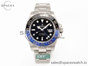 GMT-Master II 126710 BLNR Blue/Black Ceramic ARF Best Edition on Oyster Bracelet SH3285 SHS