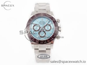 Daytona 116506 Clean 1:1 Best Edition Ice Blue Dial Markers on SS Bracelet SA4130 v2